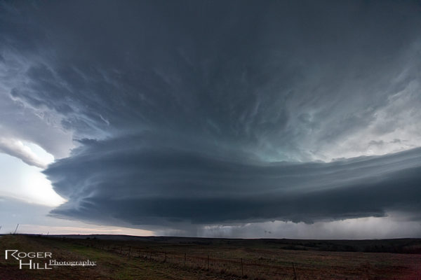 April 22nd Leedey Oklahoma Beautiful Supercell