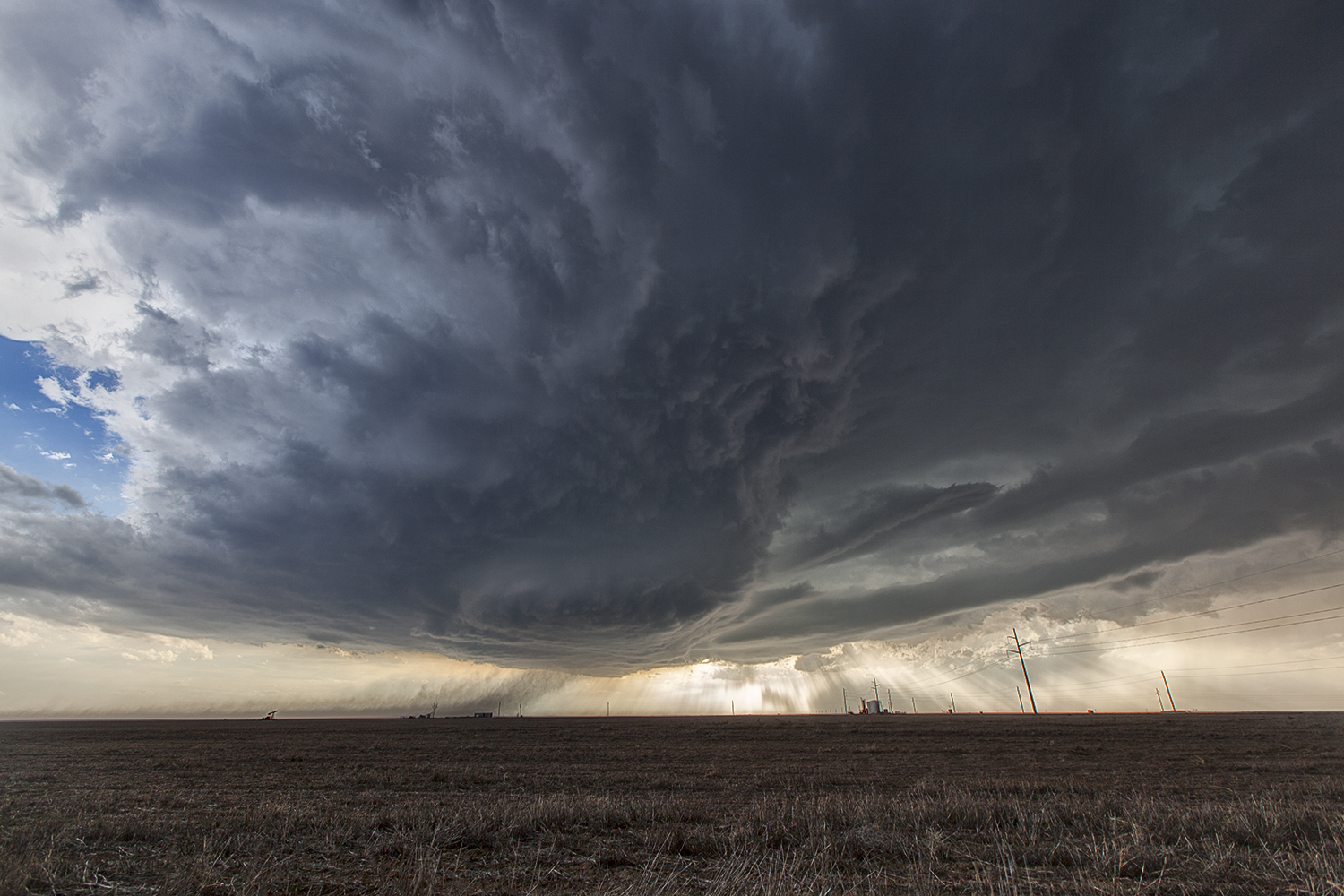 April 11th Southwest Kansas Tornado Warned Supercell