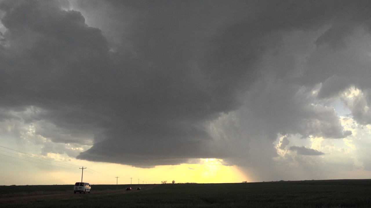April 15th Protection, Kansas Tornado Warned Supercell