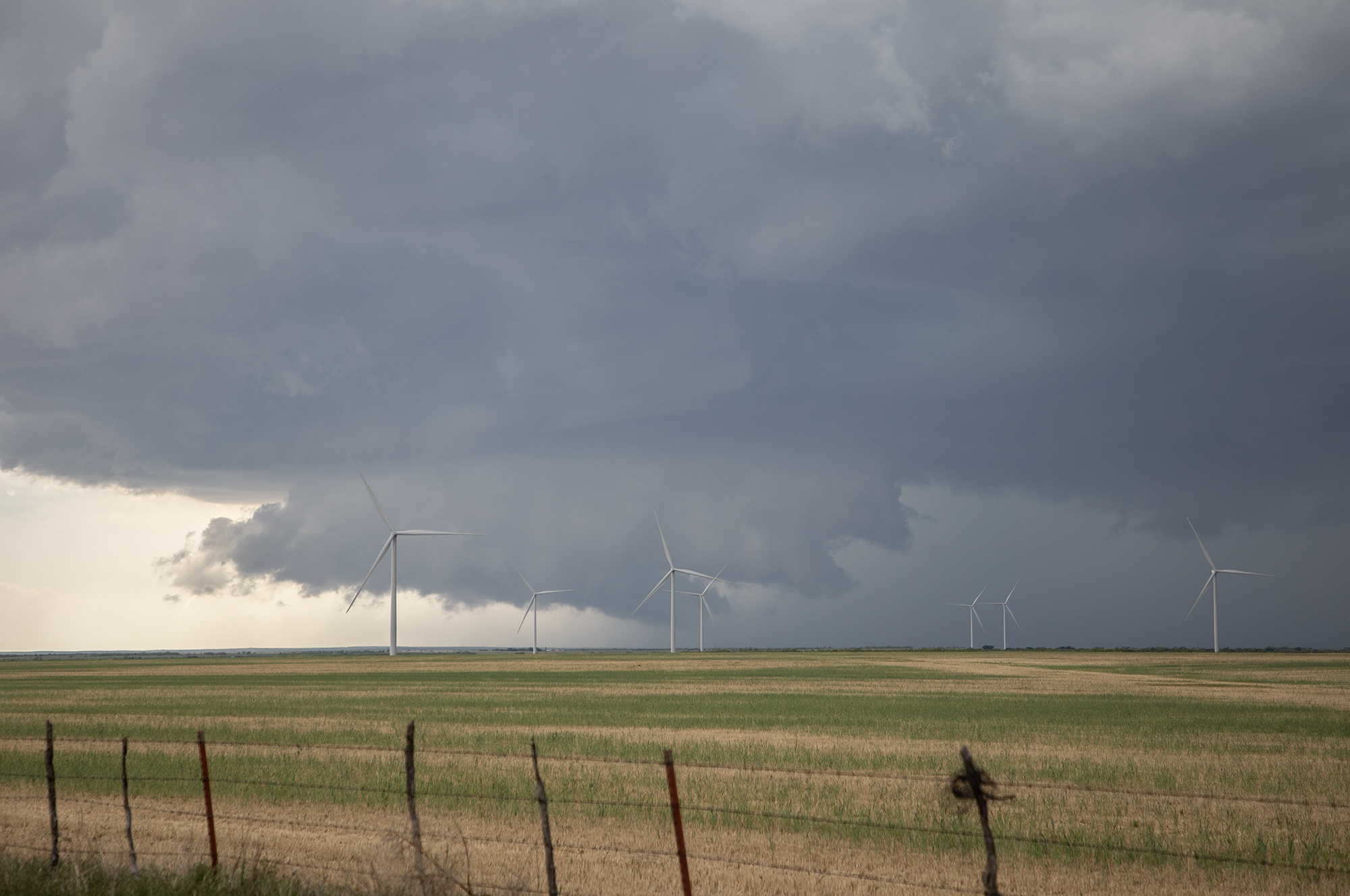 May 4th Crowell, Texas Tornado Warned Supercell