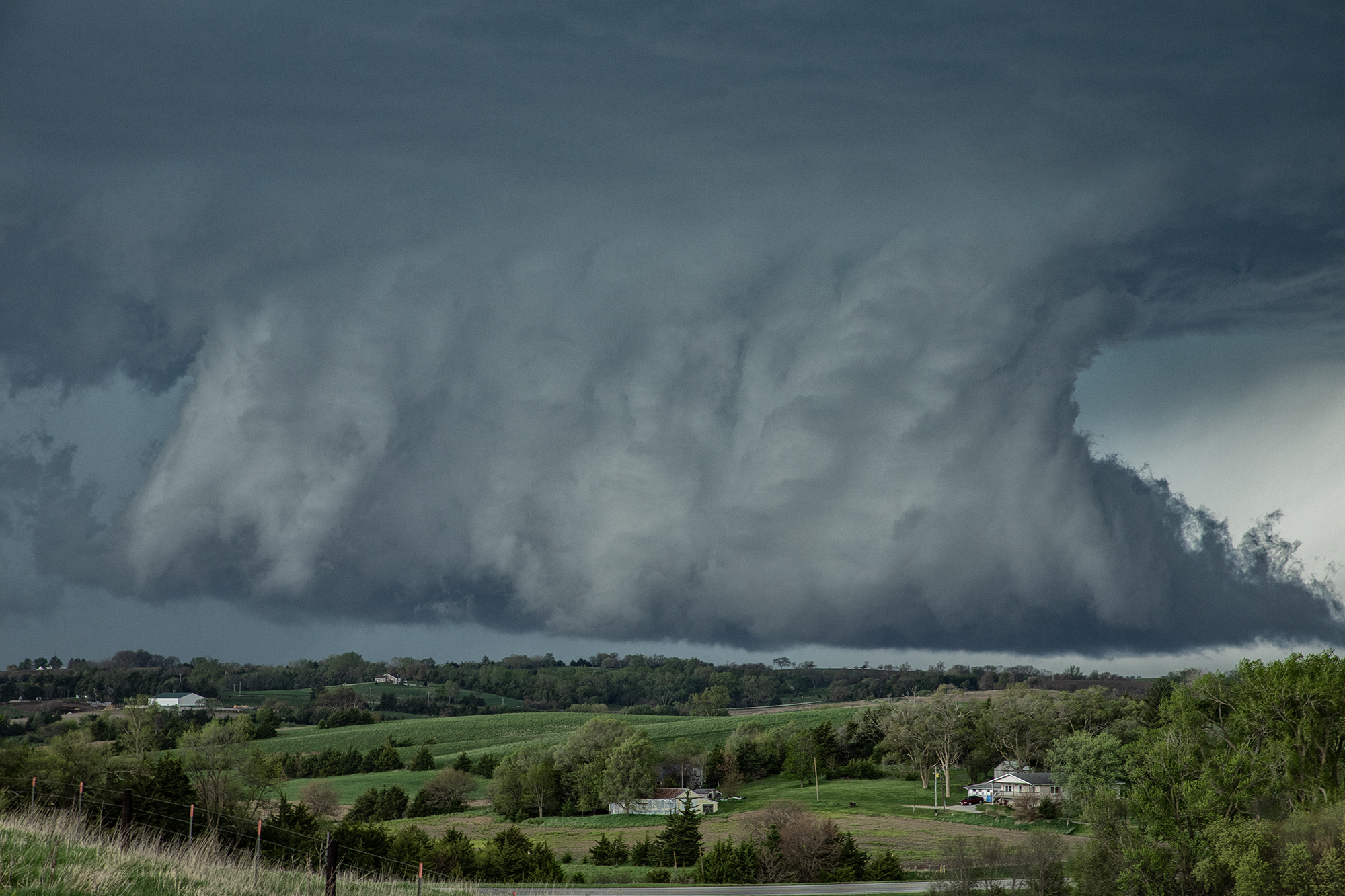 April 30th Red Oak, Iowa Tornado Warned Supercell