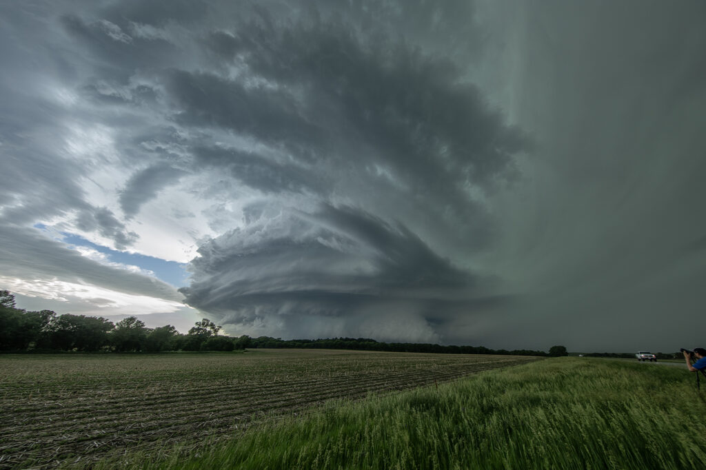 June 7th Ansley, Nebraska Tornado Warned Supercell -