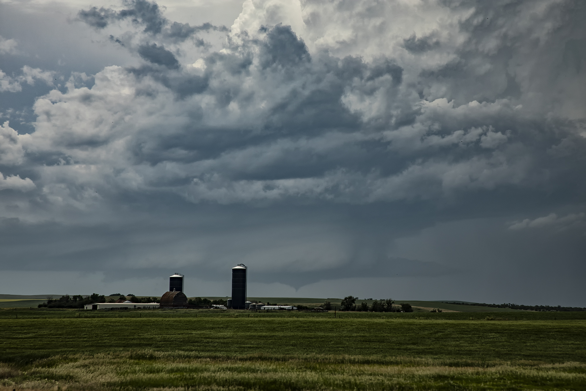 June 27th Amidon, North Dakota Tornado Warned Supercell